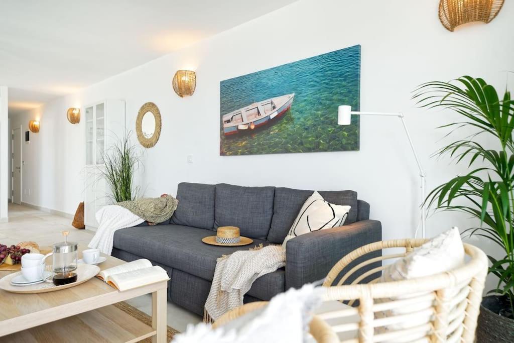 דירות San Agustín Amapola Blue Sea - Recien Reformado, Frente Al Mar מראה חיצוני תמונה
