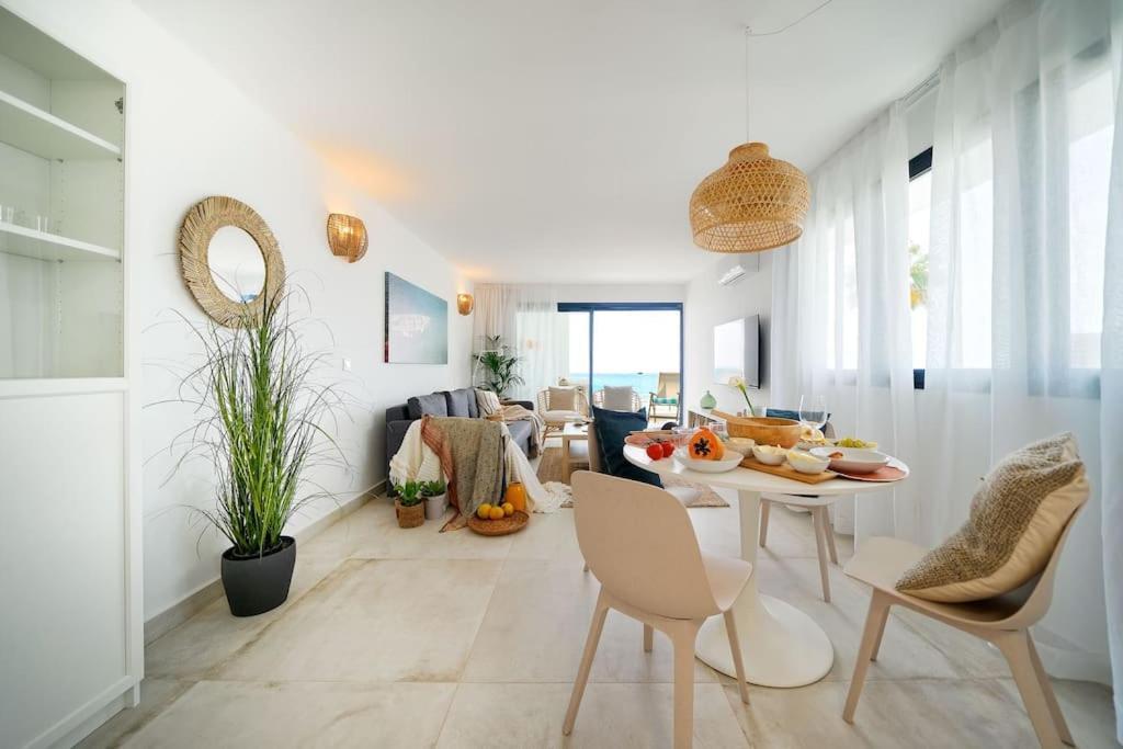 דירות San Agustín Amapola Blue Sea - Recien Reformado, Frente Al Mar מראה חיצוני תמונה
