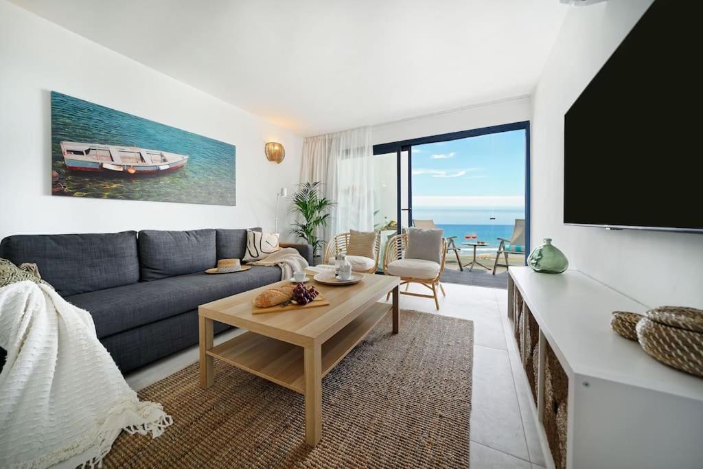 דירות San Agustín Amapola Blue Sea - Recien Reformado, Frente Al Mar מראה חיצוני תמונה
