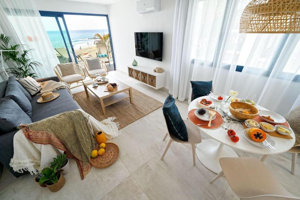 דירות San Agustín Amapola Blue Sea - Recien Reformado, Frente Al Mar מראה חיצוני תמונה