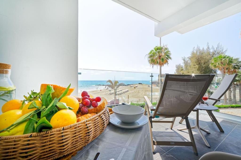 דירות San Agustín Amapola Blue Sea - Recien Reformado, Frente Al Mar מראה חיצוני תמונה