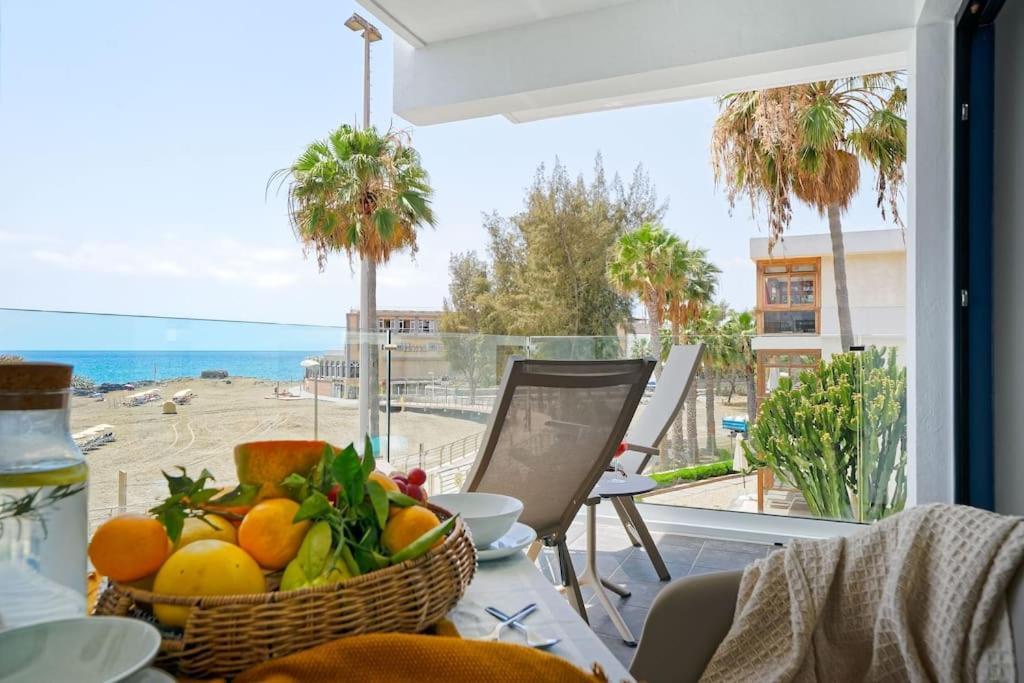 דירות San Agustín Amapola Blue Sea - Recien Reformado, Frente Al Mar מראה חיצוני תמונה