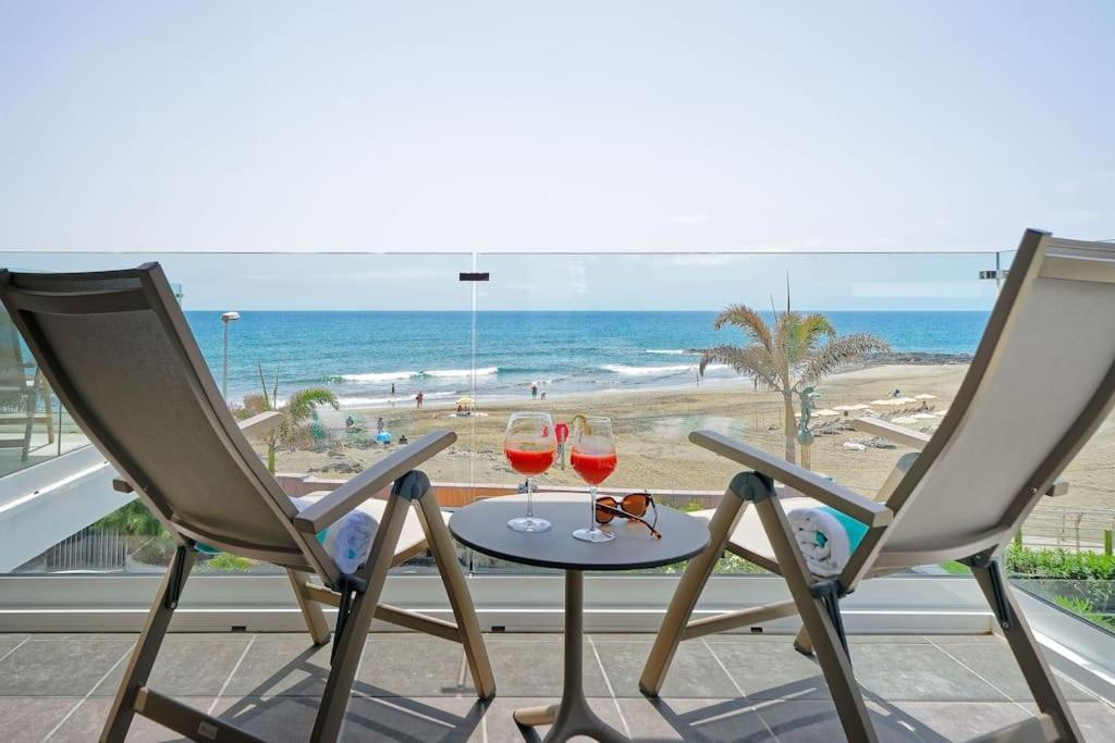 דירות San Agustín Amapola Blue Sea - Recien Reformado, Frente Al Mar מראה חיצוני תמונה