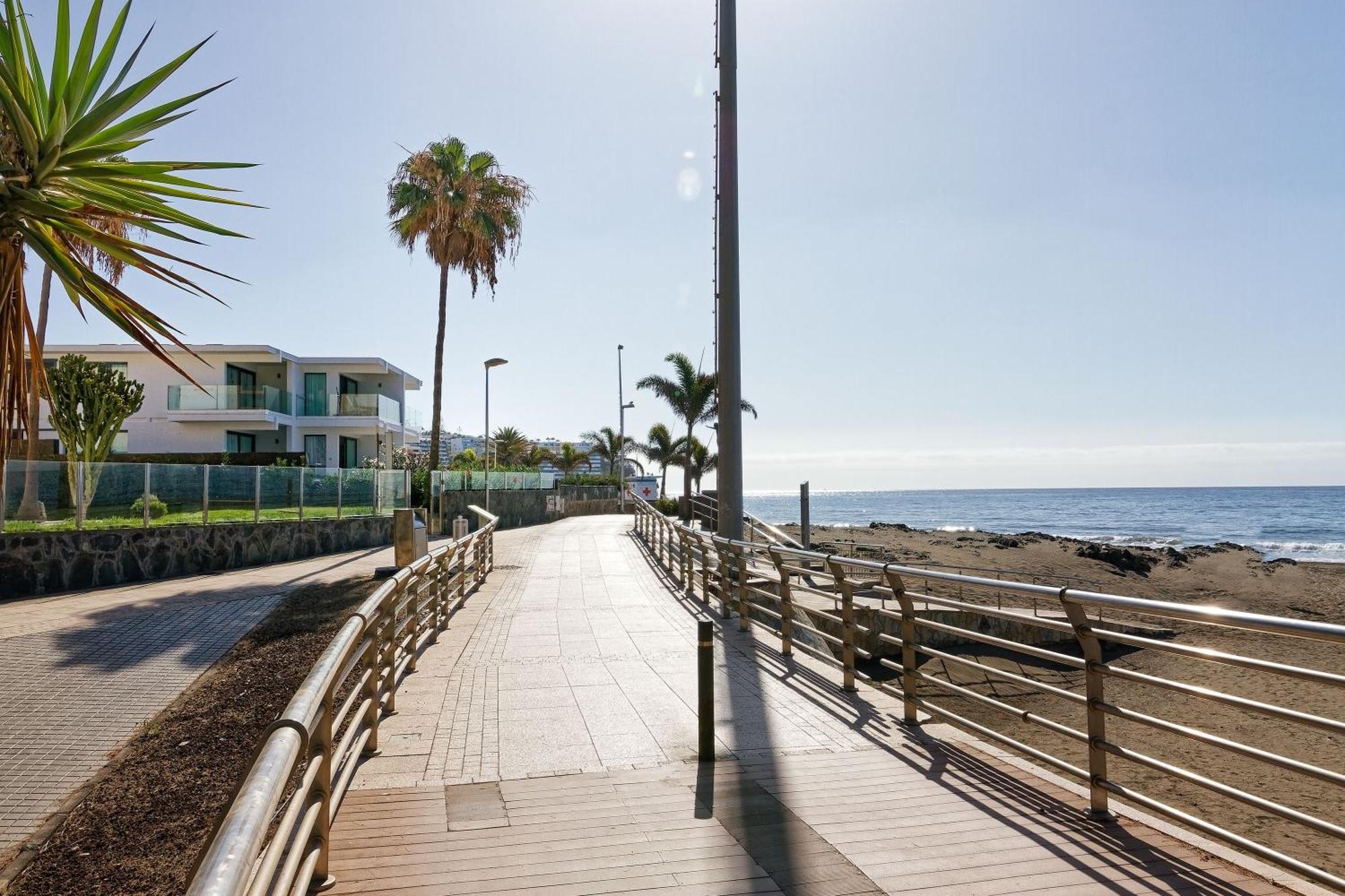 דירות San Agustín Amapola Blue Sea - Recien Reformado, Frente Al Mar מראה חיצוני תמונה